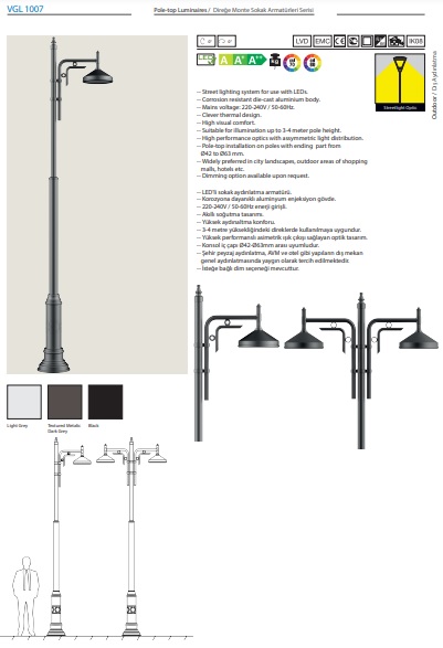 VGL 1007 Ürün Detayları