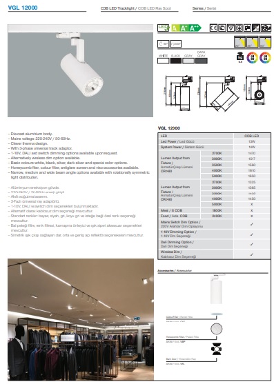 VGL 12000 Ürün Detayları