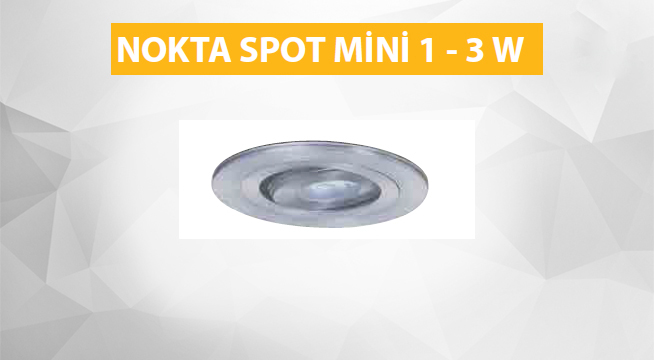 NOKTA SPOT MİNİ 1 - 3 W