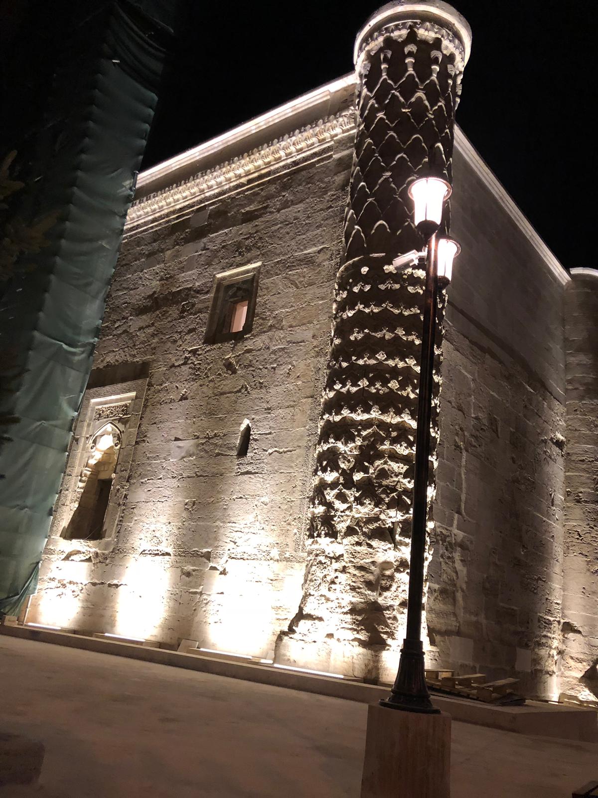 Sivas Gök Medrese Çevre Aydınlatması